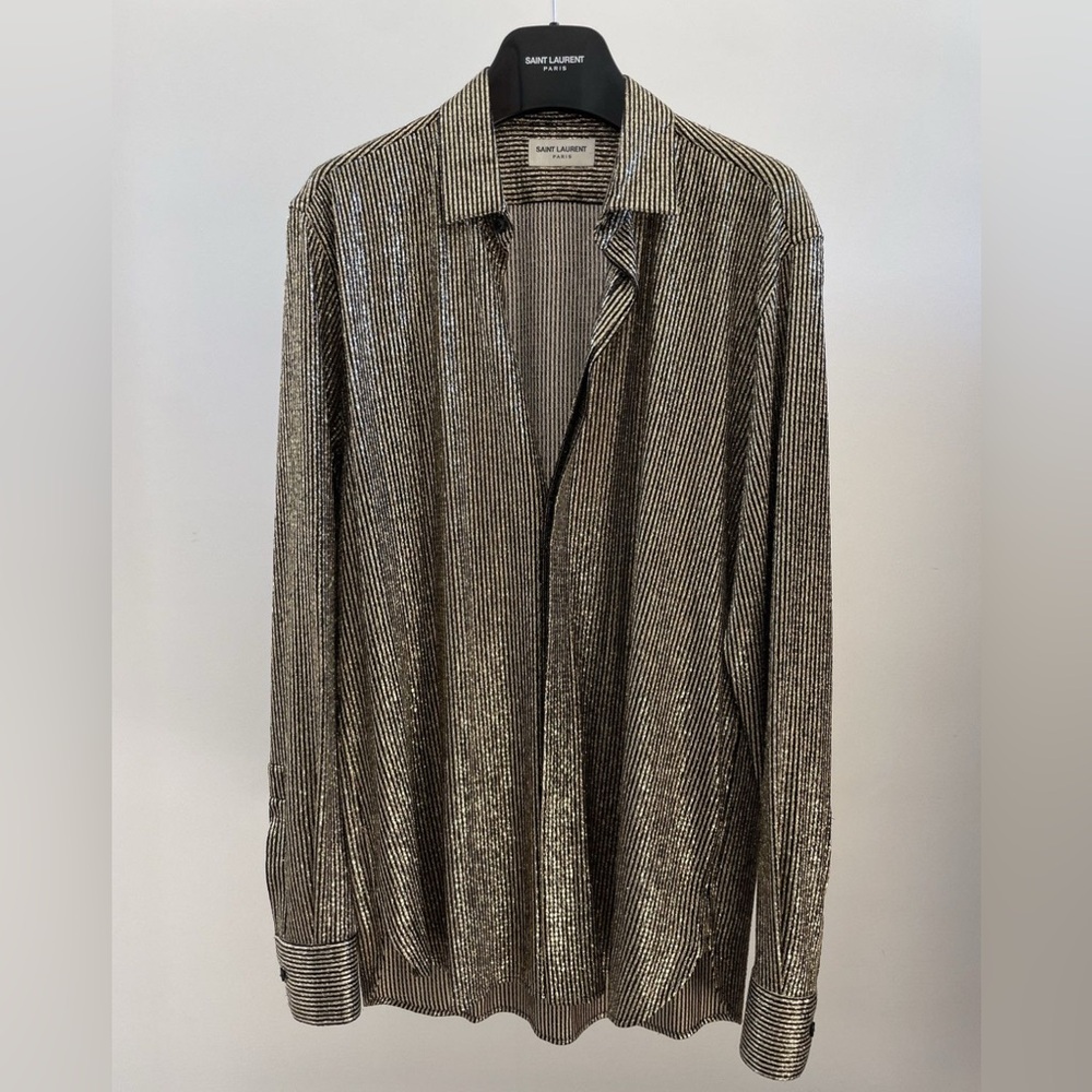 YSL Gold and Black Shirt